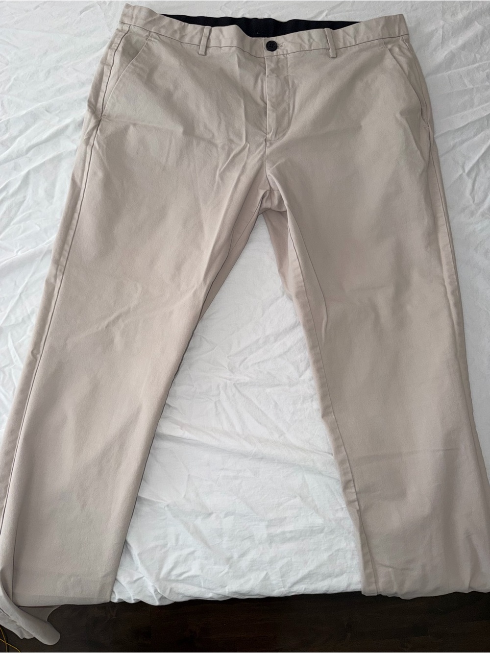 Bonobos Slim Stretch Chinos in Light Tan